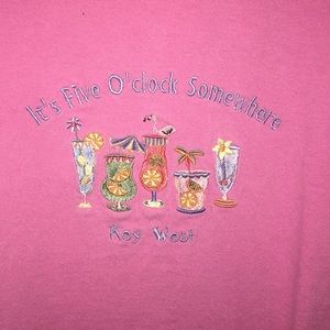 T-shirt 5 o'clock some where